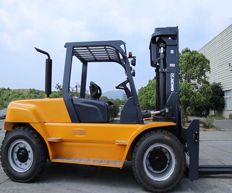 XCMG new 10 ton forklifts FD100T China diesel forklift truck machine with Japan Engine for sale